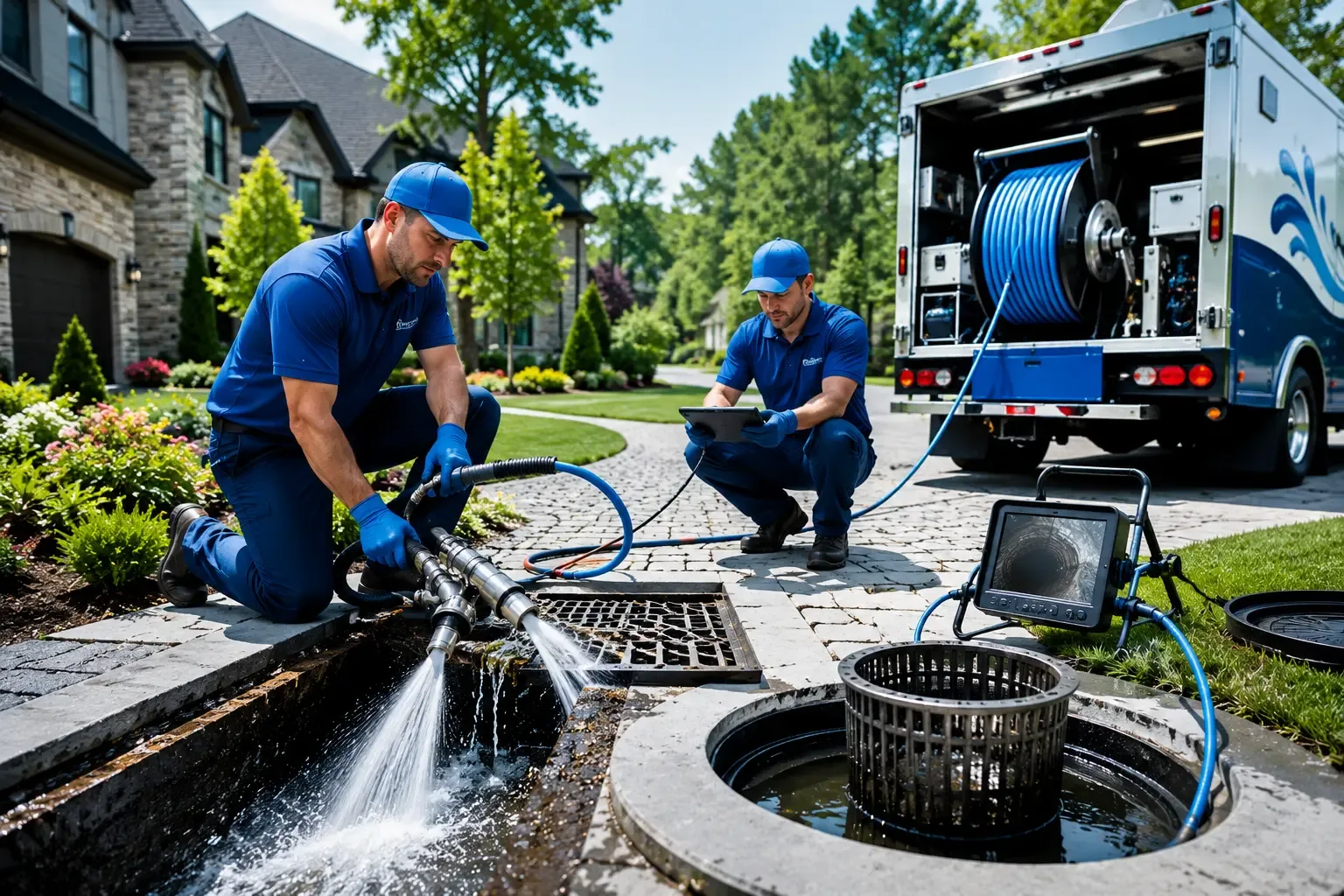 Local outdoor drain cleaning professionals in Darien, GA