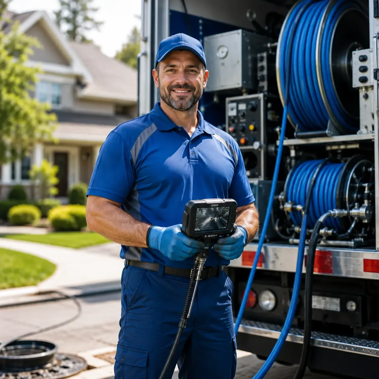 Local outdoor drain cleaning specialists in Darien, GA